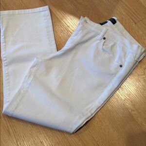 LAUREN JEAN CO by Ralph Lauren size 14 jeans - white